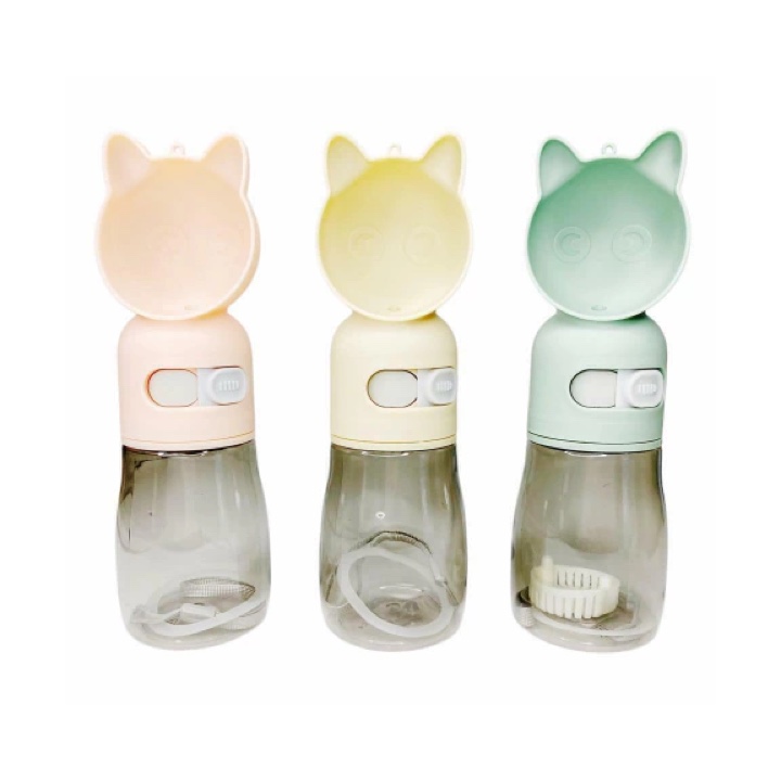 Botella portátil con Carita