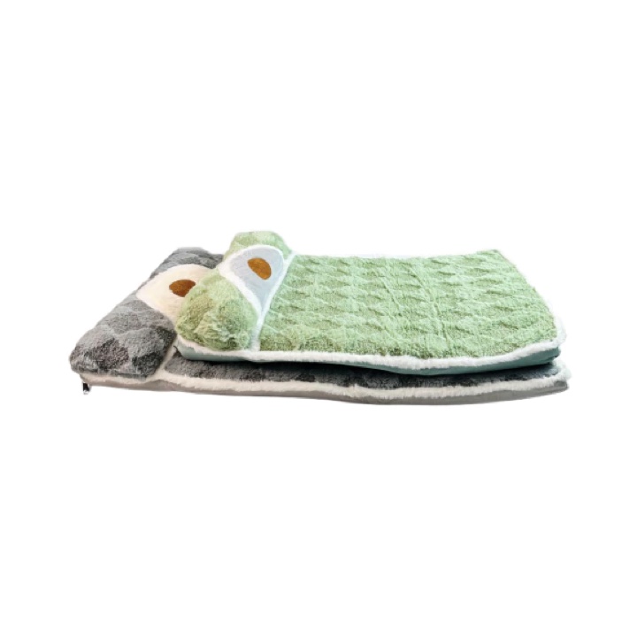 Cama alfombra de peluche