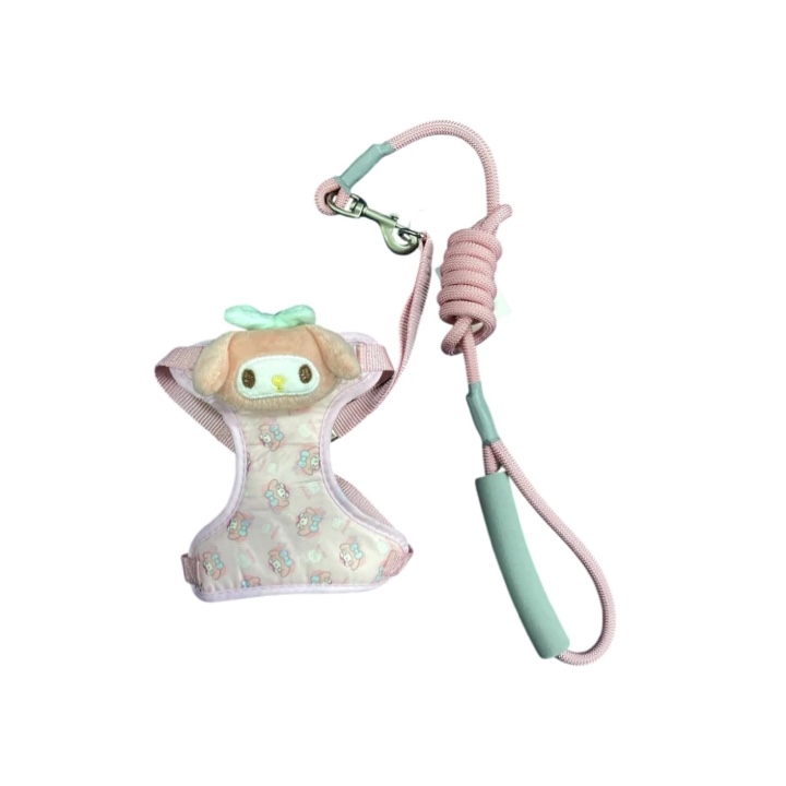 Conjunto pechera y peluche cabecita fantasía