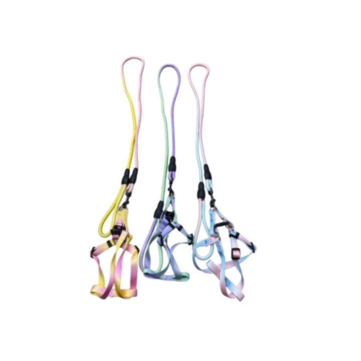 Conjunto soga y pechera pastel