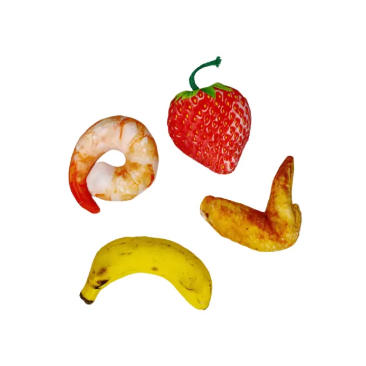 Peluche Frutal de Tela con Chifle